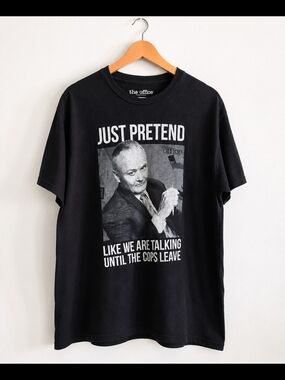 The Office “Just Pretend” Graphic Tee – Size Large (EUC)